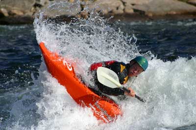 Kayak Photos - Norway Otra Bottom Wave