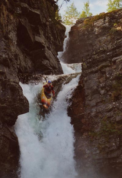 Kayak Photos - Norway River Ula Waterfall