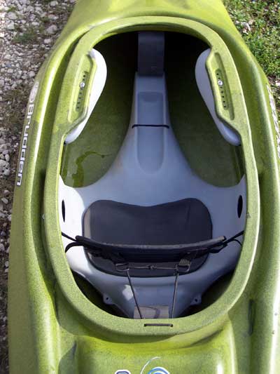 Brudden Kayak Twist - cockpit