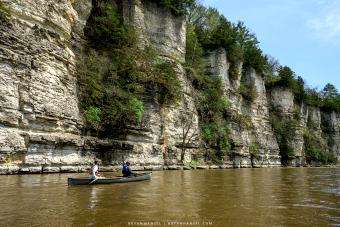 PaddlingLight: Upper Iowa River Canoe Trip Report