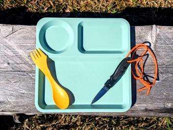 PaddlingLight: Simple Plate for Front Country Camping
