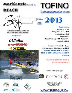 Vancouver Island SUP series#Race 2:Tin Wis Resort, Tofino