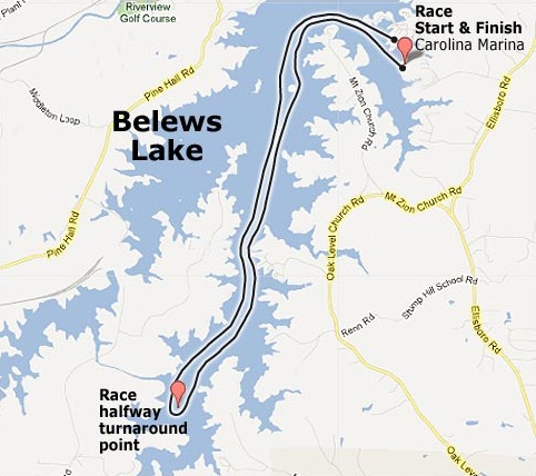 The 2nd Annual Beast at Belews Lake Kayak Race