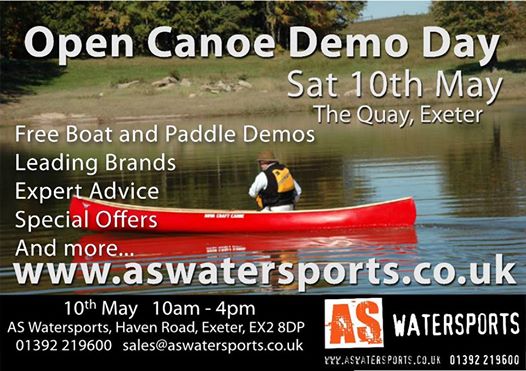  A.S Watersports Open Canoe Demo Day