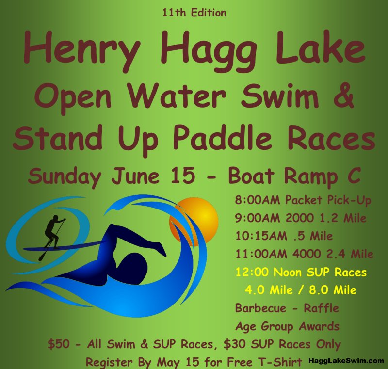 Henry Hagg Lake Open Water Swim & Stand Up Paddle Races