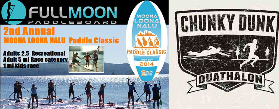 Chunky Dunk Duathalon and Moona Loona Stand Up Paddle Classic