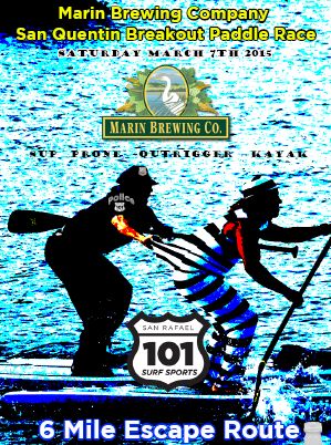 Marin Brewing Company San Quentin Break Out Paddle Race