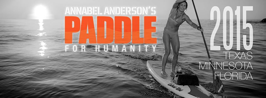 Annabel Anderson's Paddle for Humanity