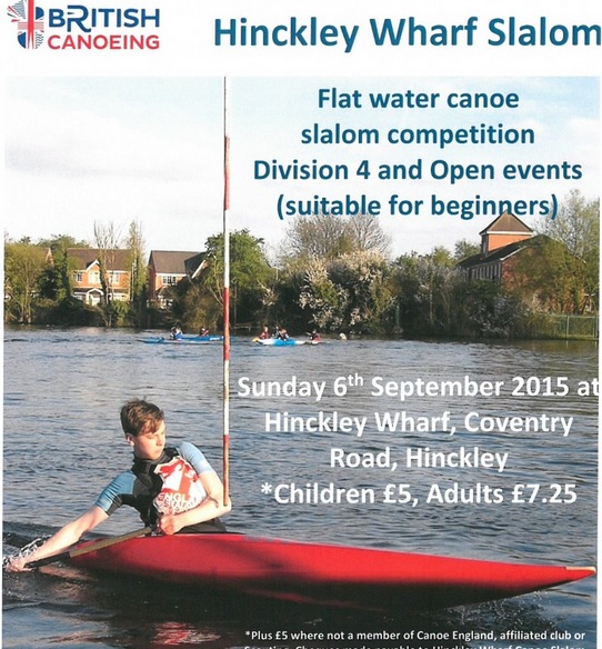 Hinckley Wharf Canoe Slalom