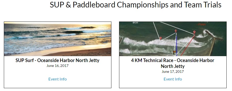 USA SUP & Paddleboard Championships and Team Trials
