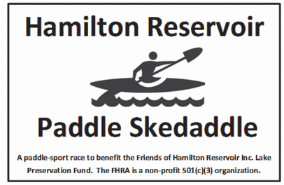 Hamilton Reservoir Paddle Skedaddle