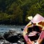 Rental kayak on the LMF River.