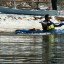 Kayak sledding - water brakes