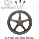 1 SUP-Wheels-Never-go-flat