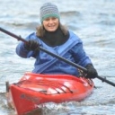 Rec kayaks on Megunticook Lake