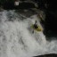 Pavel Bendl on one waterfall of Lerez river