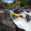 Neil O'Leary, Boof-O-Matic, Thrombosis Gorge, Umzimkulu River. Photo by Adrian Tregoning.
