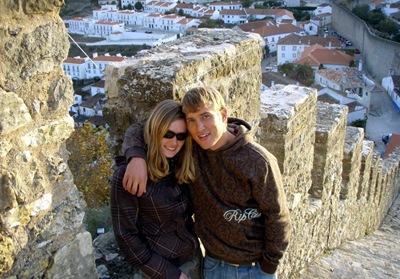 Naomi and Nathan Eades. Portugal
