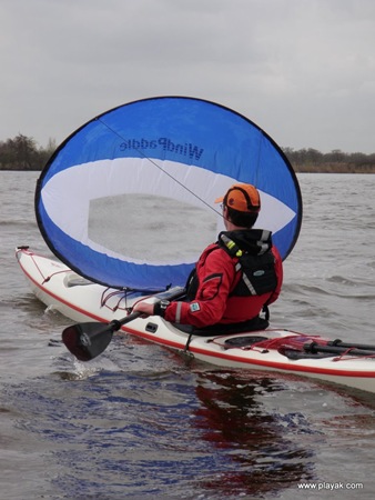 Kayak shade sail - Large - Wind Paddle