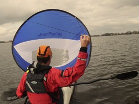 Genuine WindPaddle Cruiser Kayak Sail USA Made 