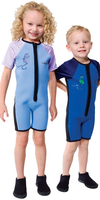 2mm Child's Shorty Swim Suit - 8542_S620CFGRP_1281718680