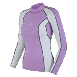 Women's HydroSkin Shirt - L/S - 5077_WOMENHYDOLONGPURPLE_1264601054