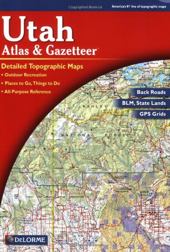 Utah Atlas & Gazetteer (6th Edition) - 61UYseBTcqL
