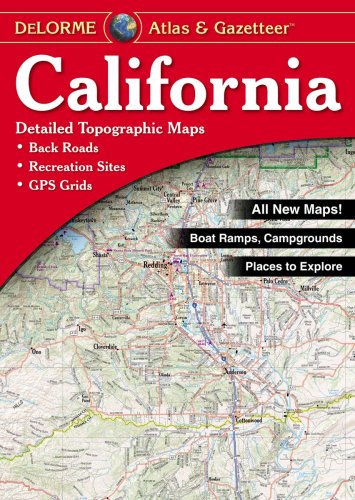 California Atlas & Gazetteer (Delorme Atlas & Gazetteer Series) - 61DGrXQ7-iL